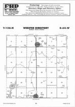 Webster Township, Garske, Stone Lake, Directory Map, Ramsey County 2007